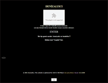 Tablet Screenshot of denizaltici.com
